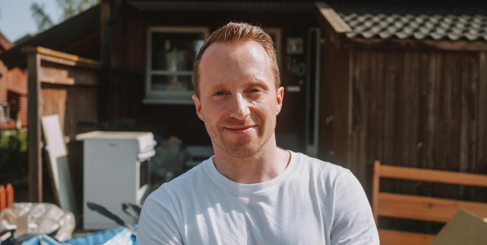 Kjøpte bolig med forkjøpsrett: Mikael Rønne er stor fan av forkjøpsretten.