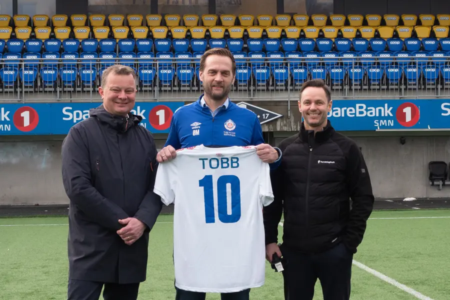 Fra venstre: Torkil Reidar Iversen fra TOBB, Øyvind Moldestad fra Trygg/Lade, & Vegard Sjøvold fra TrøndelagKraft