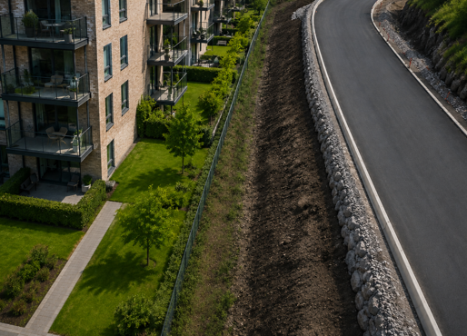 Ekspropriasjon av smale striper - Grunnerverv fra boligselskap 