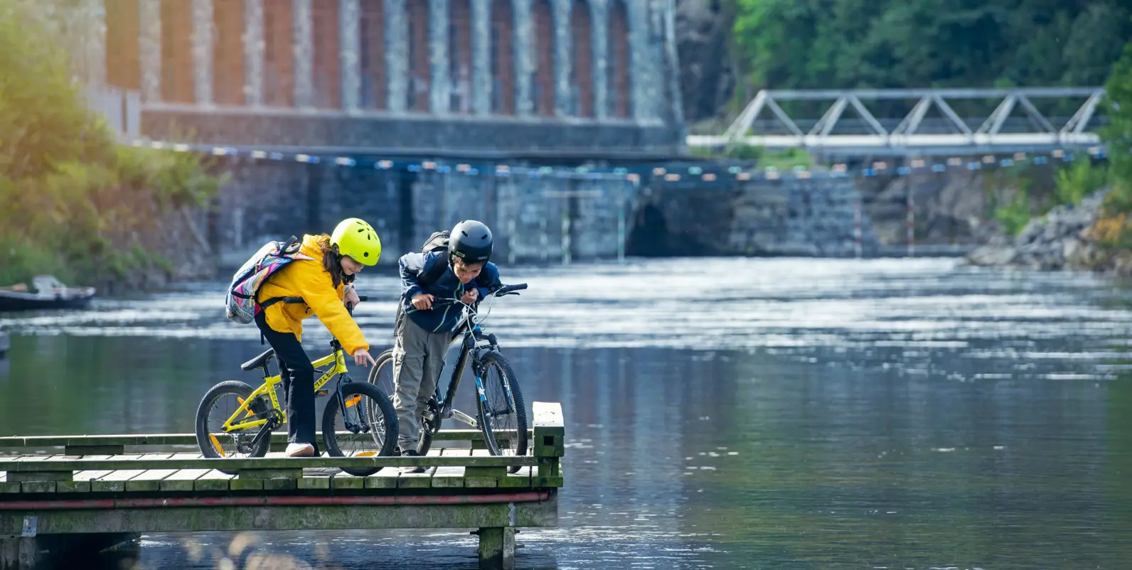 Nidelva ligger i nærområdet, og en sykkeltur til Leirfossen er en fornøyelse